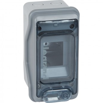 Щиток LEGRAND Plexo³ с DIN рейкой на 2+1M IP65 серый