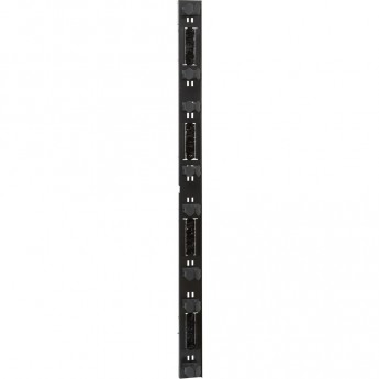 Комплект из 2 панелей со щетками для пропуска кабелей для шкафов высотой 42 U шириной 800 мм вертикальный LCS²