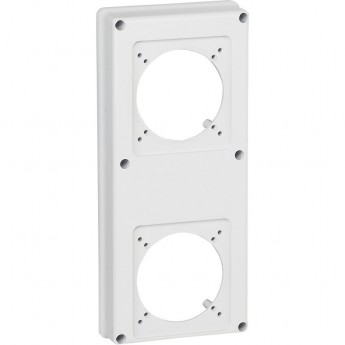 Лицевая панель LEGRAND P17 Tempra Pro 280x125 2 розетки 16/32 A белый