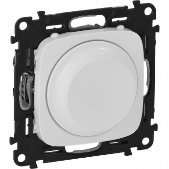 Светорегулятор LEGRAND Valena ALLURE с поворотной ручкой универсальный 300Вт без нейтрали с лицевой панелью белый Светорегулятор LEGRAND Valena ALLURE с поворотной ручкой универсальный 300Вт без нейтрали с лицевой панелью белый