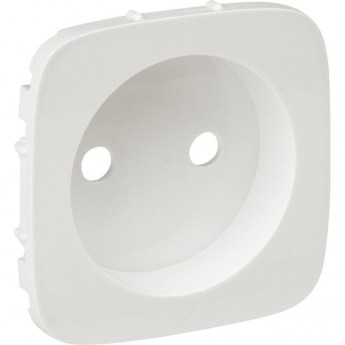 Лицевая панель силовой розетки LEGRAND Valena ALLURE 2К жемчуг