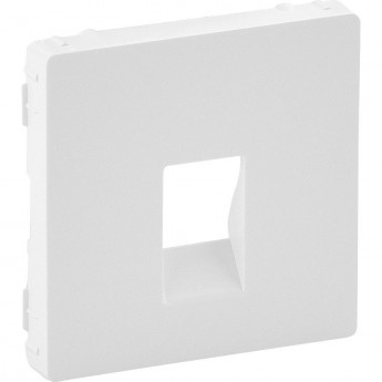 Лицевая панель LEGRAND Valena LIFE для аудиорозетки с пружинными зажимами одиночной белая Лицевая панель LEGRAND Valena LIFE для аудиорозетки с пружинными зажимами одиночной белая