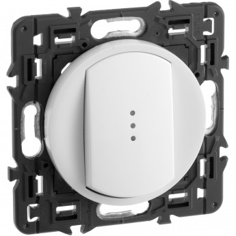 Выключатель LEGRAND Celiane выключатель с подсветкой белый