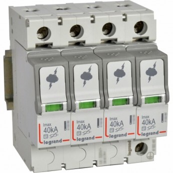 УЗИП LEGRAND T2 40KA 4P 440V с сигнальным контактом