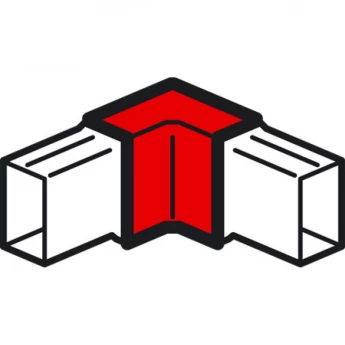 Внутренний угол LEGRAND для мини-каналов Metra 40x40 белый