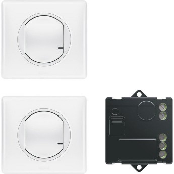 Пакет для управления освещением LEGRAND Celiane with NETATMO c 2-х мест, белый Пакет для управления освещением LEGRAND Celiane with NETATMO c 2-х мест, белый