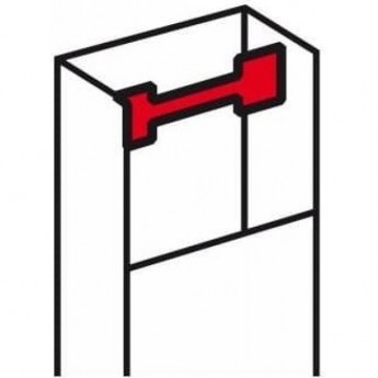 Скоба LEGRAND - для кабель-каналов DLP 35/50X80, 50х105/150, 65х150/220, белый